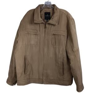 EUC Men's London Fog Tan Jacket Size L